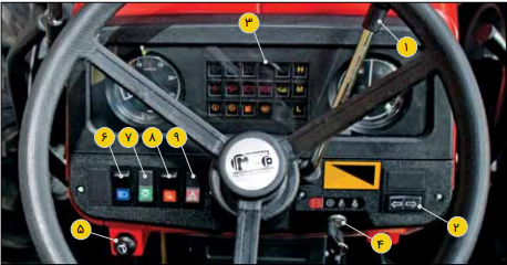 داشبورد تراکتور 399 جفت