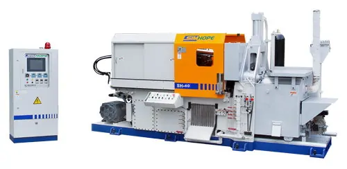 انواع دستگاههای دایکاست و 2 نوع آن 3 Hot Chamber Die Casting Machine.jpg