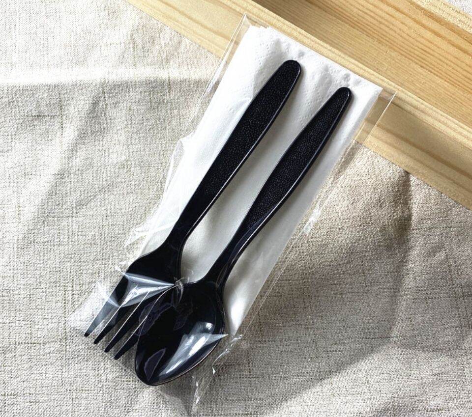 سلفون قاشق چنگال 1