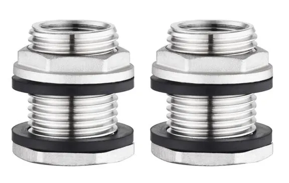 راهنمای جامع اتصالات و رفع نشتی مخزن پلی اتیلن 2 اتصالات استیل ضدزنگ (Stainless Steel Fittings)؛ جزو اتصالات مخزن پلی اتیلن