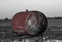 زنگ زدگی تانکر آب