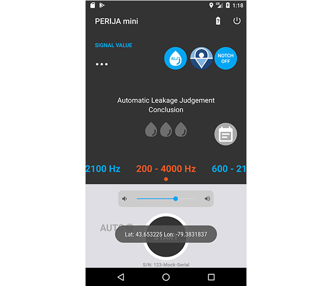 اپلیکیشن آندروید دستگاه پریجا مینی – PERIJA MINI