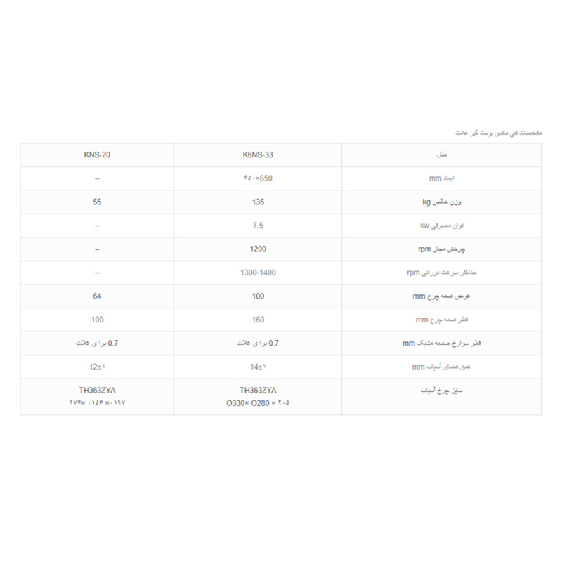 ماشین پوست گیر  غلات