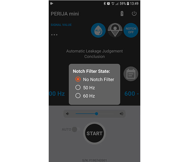 اپلیکیشن آندروید دستگاه پریجا مینی – PERIJA MINI