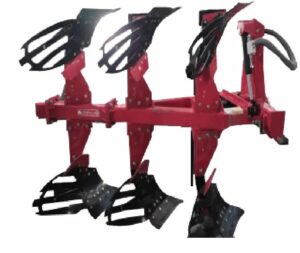 گاوآهن سه خیش دو طرفه 12 اینچ ( 1+2 ) هیدرولیکی با خاک برگردان شیاردار