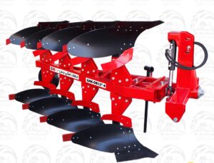 گاوآهن چهار خیش دوطرفه 12 اینچ (1+3 )( با سه نقطه بزرگ ) هیدرولیکی