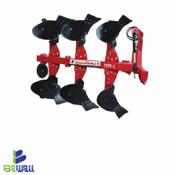 گاو آهن دو خیـش دو طـرفه 12 اینـچ