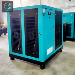 کمپرسور اسکرو  5000 لیتری 30 کیلو وات تسمه ای روتورکمپ آلمان همراه با اینورتر