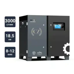 ﻿کمپرسور اسکرو 3000 لیتری 18/5 کیلووات سری CZ pro