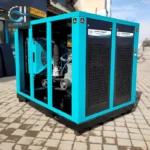 کمپرسور اسکرو  12500 لیتری 75 کیلووات تسمه ای روتورکمپ آلمان همراه با اینورتر