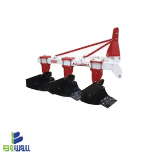 گاوآهن سه خیش آلمان شرقی 10/12 اینچ صادراتی سوپر ( پایه کوتاه – دو میل )