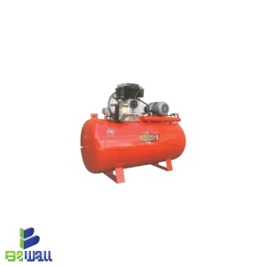 کمپرسور 1000لیتری دو مرحله ای فشار 12 بار دو سیلندر 10 اسب با تابلو برق KC 1000