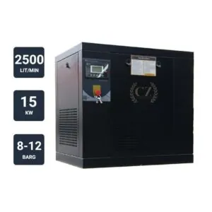 کمپرسور اسکرو 2500 لیتری 15 کیلووات سری CZ pro