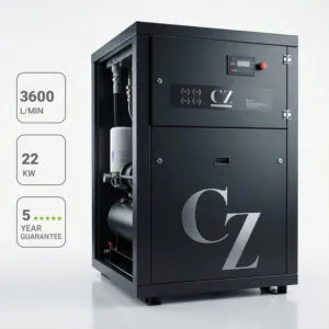 کمپرسور اسکرو 3600 لیتری 22 کیلووات سری CZ pro