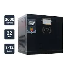 کمپرسور اسکرو 3600 لیتری ( 3 متری ) 22 کیلووات